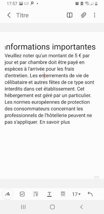 Maison Marylene Possibilite De Louer 2 Chambres Et Un Lit 1Place Supplementaire Ici C'Est Calme Et Simple Entretien Et Petit Dejeuner A Regler Sur Place Vous Gagnez 16 Pour-Cent 吉弗里 外观 照片