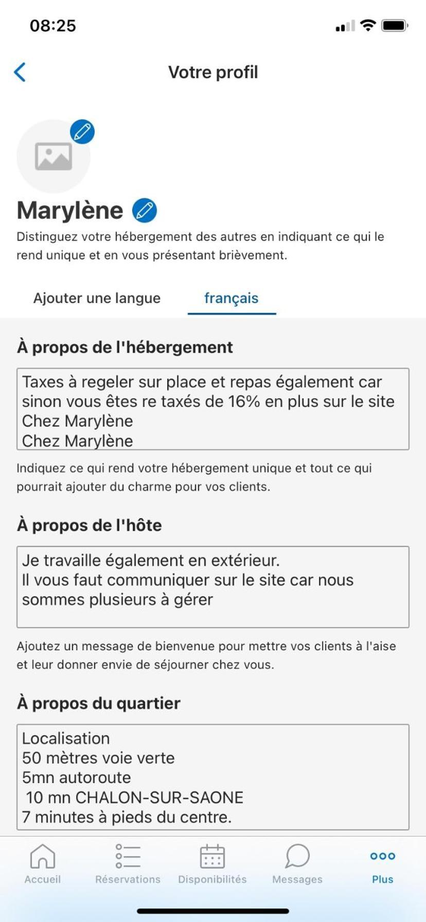 Maison Marylene Possibilite De Louer 2 Chambres Et Un Lit 1Place Supplementaire Ici C'Est Calme Et Simple Entretien Et Petit Dejeuner A Regler Sur Place Vous Gagnez 16 Pour-Cent 吉弗里 外观 照片